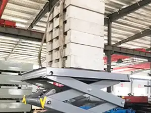 Fixed-Lift-Platform-Heavy-Load-Capacity-Test-Stacked-Concrete